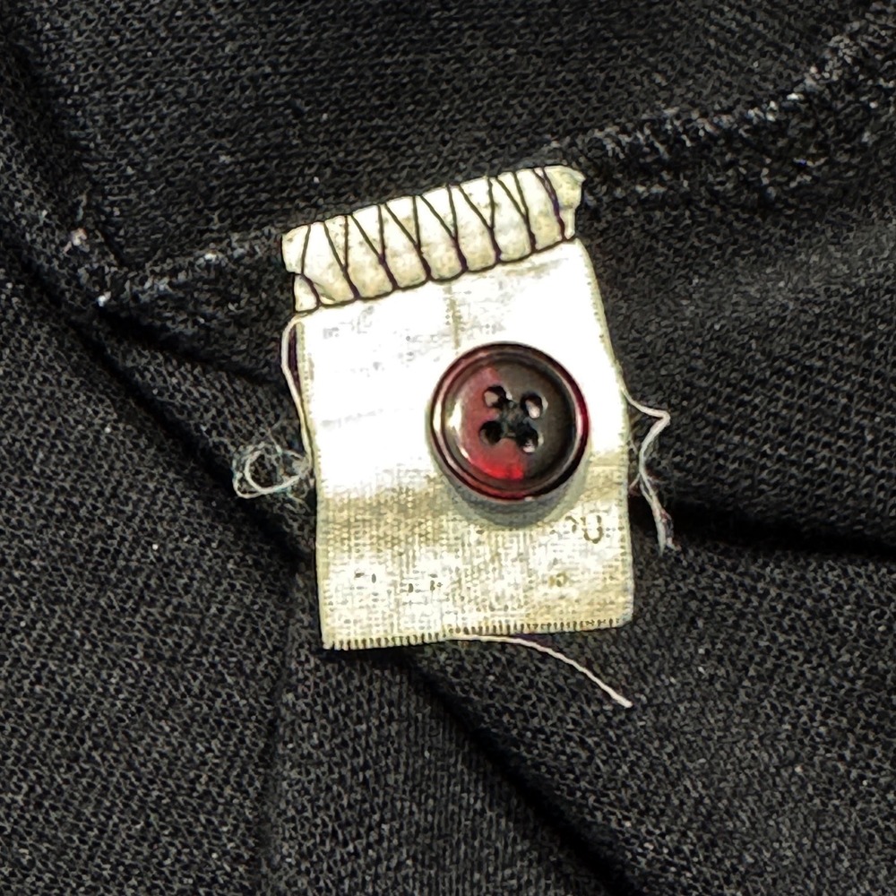 Divots Polo Shirt Men Large Black US Marines DriWay Moisture Wicking Short Sleev - Picture 7 of 8
